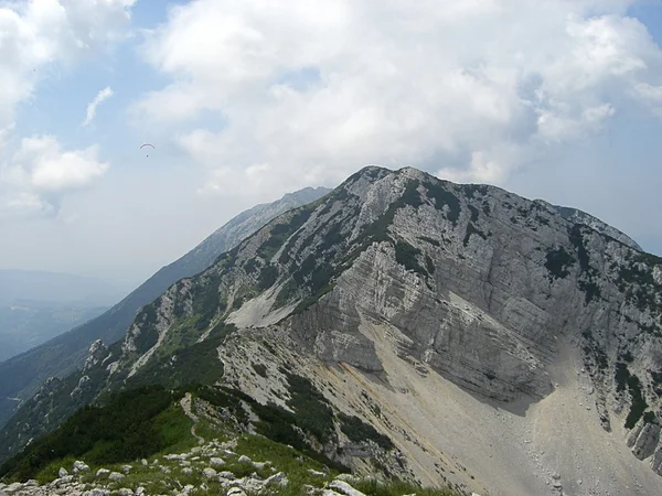 Vista de la montaña Baldo — Foto de Stock