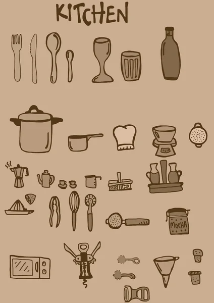 Outils de cuisine vintage — Photo