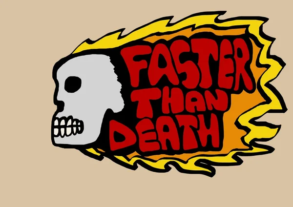 Snabbare än döden — Stockfoto