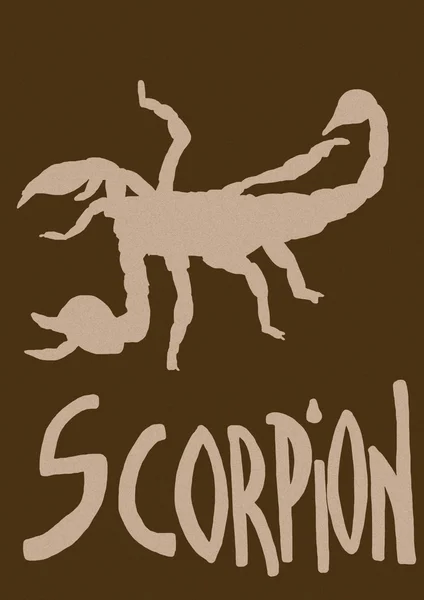 Vintage scorpion — Stock Photo, Image