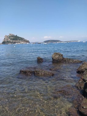 Cartaromana Sahili, Ischia Adası, Napoli 