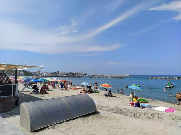 Praia Saint Francesco Ischia Island Itália — Fotografia de Stock