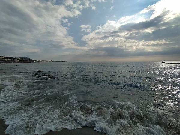 Stranden Saint Francesco Ischia Neapel — Stockfoto