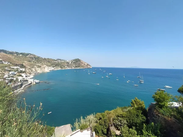 Praia Maronti Ischia Island Nápoles — Fotografia de Stock