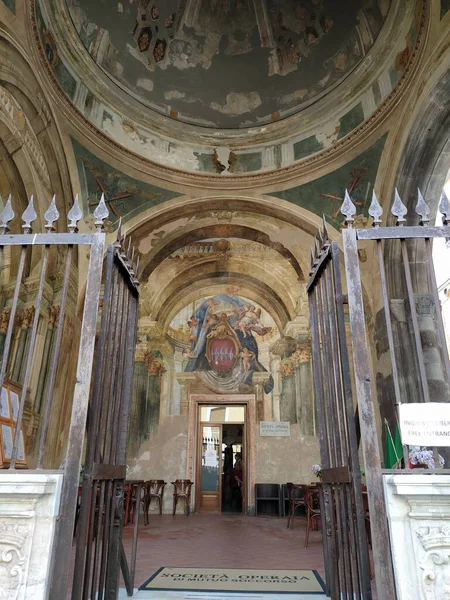 Klasický Kostel Městě Sorrento Itálii — Stock fotografie