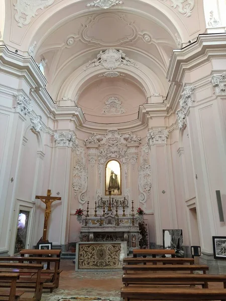 Iglesia Clásica Ciudad Sorrento Italia — Foto de Stock