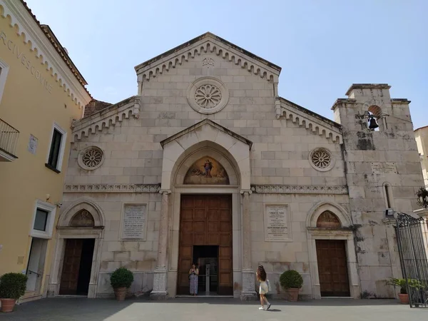 Cattedrale Dei Santi Filippo Giacomo Comunemente Conosciuta Come Cattedrale Sorrento — Foto Stock
