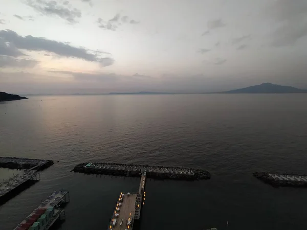 Blick Auf Die Bucht Von Sorrent Neapel — Stockfoto