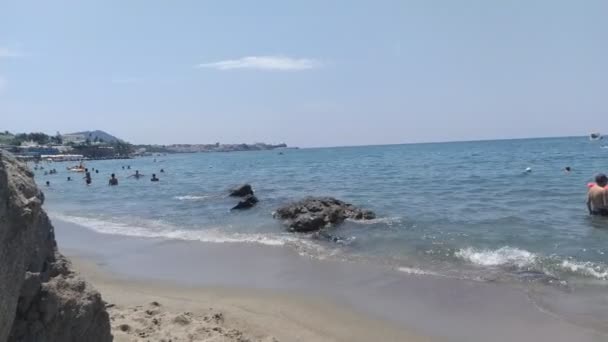 Playa San Francesco Ischia — Vídeos de Stock