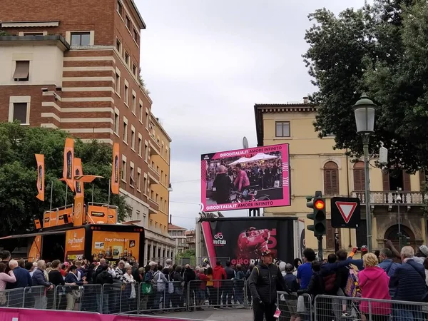 Ciclistas Durante Contrarreloj Individual Giro Italia 2022 Ciudad Verona Italia —  Fotos de Stock
