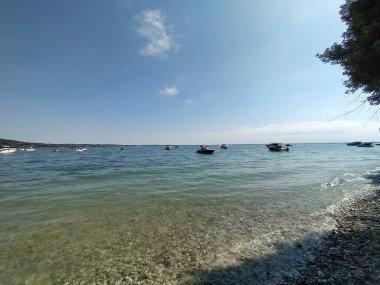 garda Gölü İtalya'nın görünümü