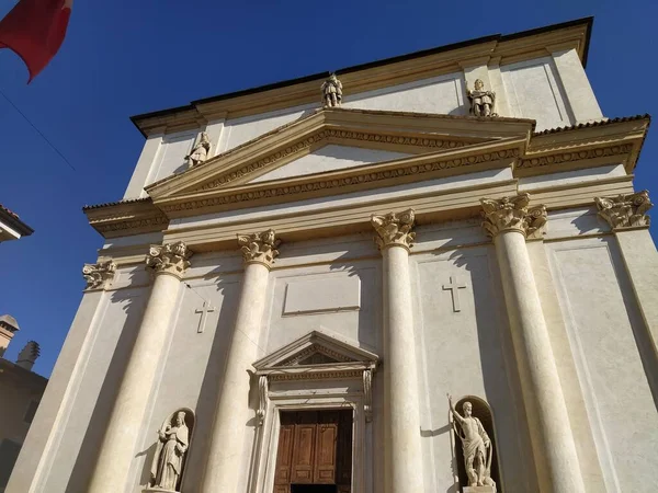 Oude Kerk Lazise Stad Garda Meer Italië — Stockfoto