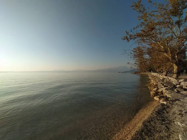 Utsikt Över Gardasjön Italien — ストック写真