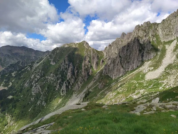 Cima Dasta Nejvyšší Horou Fiemme Mountains Východní Části Italské Provincie — Stock fotografie