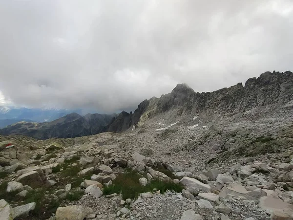 Cima Dasta Самая Высокая Гора Гор Фиемме Восточной Части Итальянской — стоковое фото