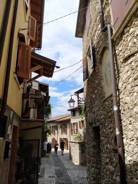 View Malcesine Garda Lake Italy — ストック写真