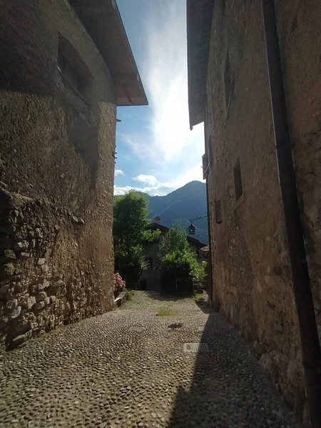 Canale Tenno Old Village Trentino Italy — Stok fotoğraf