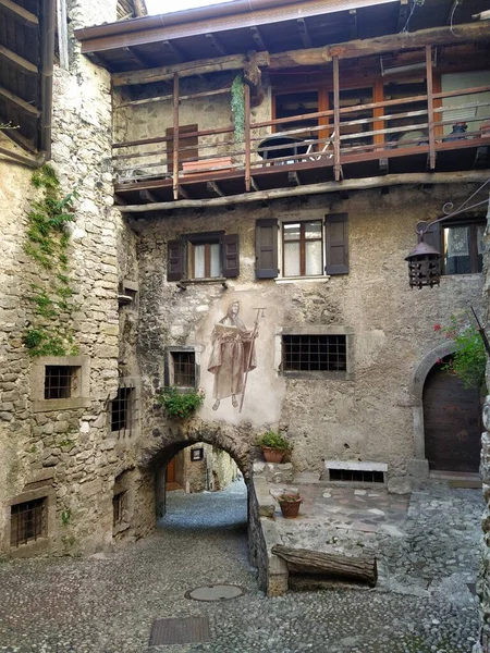 Canale Tenno Old Village Trentino Italy — Stock Photo, Image