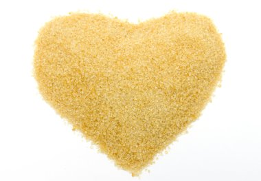 kalp şeklinde şeker