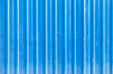 Mavi oluklu metal doku