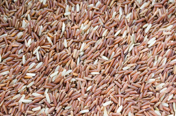 Fondo rojo de arroz jazmín —  Fotos de Stock