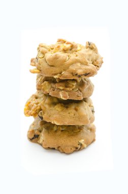 beyaz zemin kaşu fındık kurabiyeleri