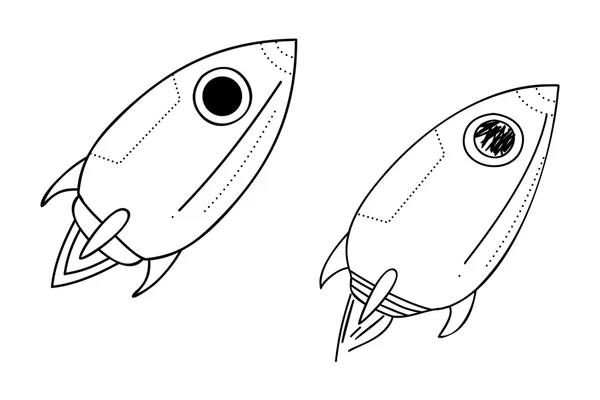 Cohete — Archivo Imágenes Vectoriales
