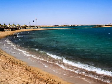 Mısır beach, sahil plajları Mısır, Mısır tatil.