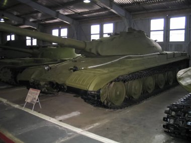 Kubinka, Rusya - 12 Haziran 2011: Zırhlı araç açık havada ve Hangarlar Kubinka Moskova yakınlarındaki Müzesi.