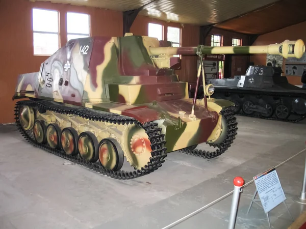 Kubinka Federacja Rosyjska Czerwca 2011 Muzeum Pojazdów Opancerzonych Pod Gołym — Zdjęcie stockowe