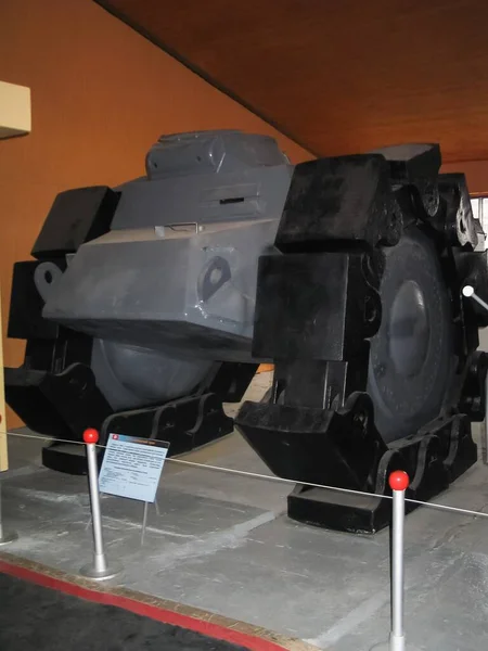 Kubinka Federacja Rosyjska Czerwca 2011 Muzeum Pojazdów Opancerzonych Pod Gołym — Zdjęcie stockowe