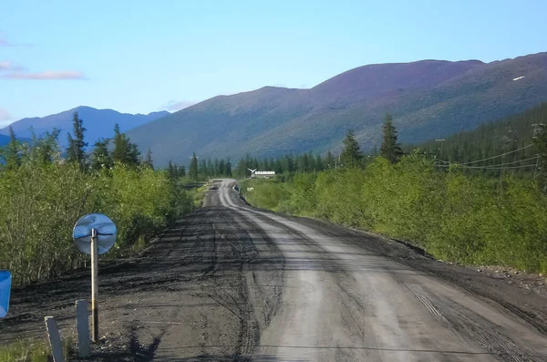 City Bilibino Chukotka Russia Northern Russian City Far East North — Stock Photo, Image