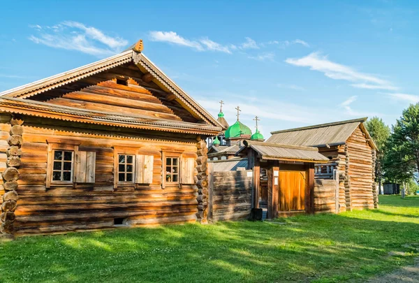 Taltsy Est Musée Architectural Ethnographique Architecture Bois Sibérie — Photo