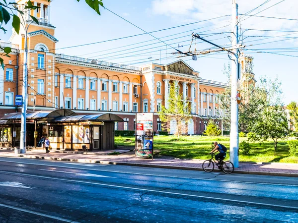 Irkutsk Oroszország 2016 Augusztus Látnivalók Irkutsk Utcák Épületek Város Történelmi — Stock Fotó