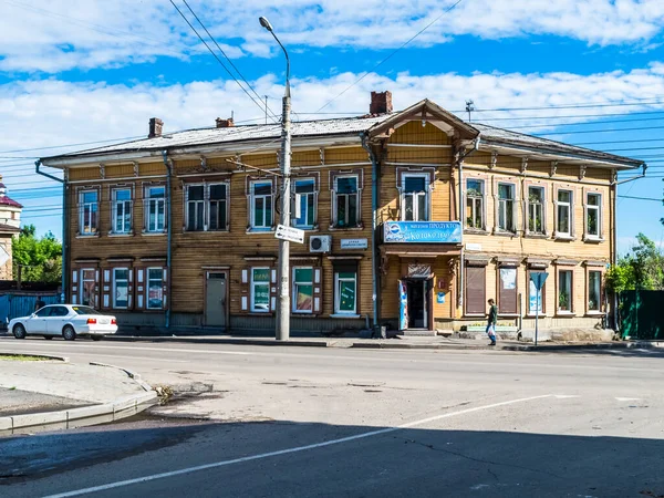 Irkutsk Russia August 2016 Sights Irkutsk Streets Buildings City Historical — Stock Photo, Image