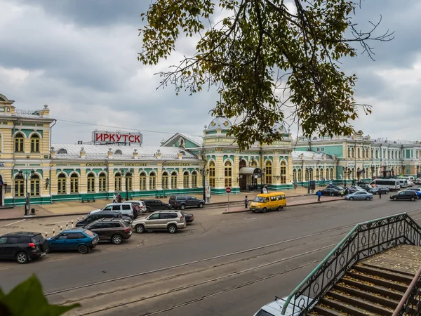 Irkutsk Russland August 2016 Die Sehenswürdigkeiten Von Irkutsk Straßen Und — Stockfoto