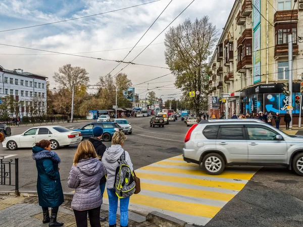 Irkoutsk Russie Août 2016 Les Sites Touristiques Irkoutsk Les Rues — Photo