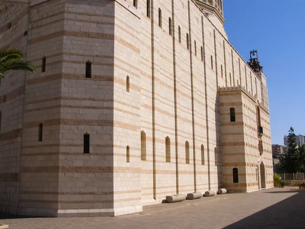 Nazareth Israele Maggio 2013 Punti Riferimento Nazareth Panoramica Degli Edifici — Foto Stock