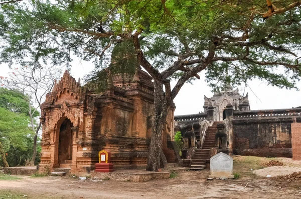 Valea Mie Pagode Din Myanmar Orașul Religios Antic Păgân Pagode — Fotografie, imagine de stoc