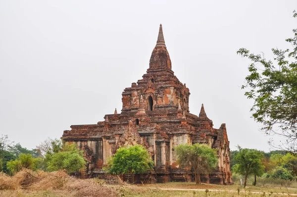 Valley Thousand Pagodas Myanmar Ancient Religious City Pagan Pagodas Shrines — Stockfoto
