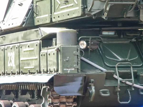 Slavyansk Ukraine Juin 2016 Système Missiles Antiaériens Buk Transport Véhicule — Photo