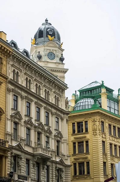 Vienna Avusturya Ocak 2014 Viyana Manzaraları Binalar Viyana Kenti Sokaklarında — Stok fotoğraf