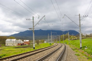 Demiryolu bölümünü. Yol tren için