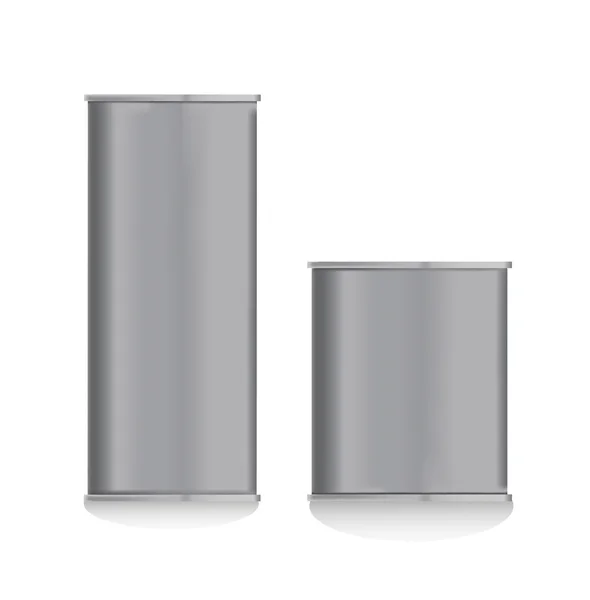 Tin can with ring pull — Stock Illustration Tin can with ring pull Royalty Free Stock Vectors