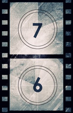 Grunge film geri sayım