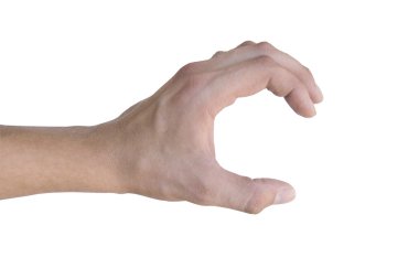 el bir şeye uzanıyor