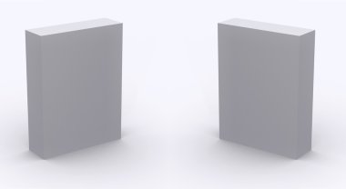 düz boş ambalaj kutusu