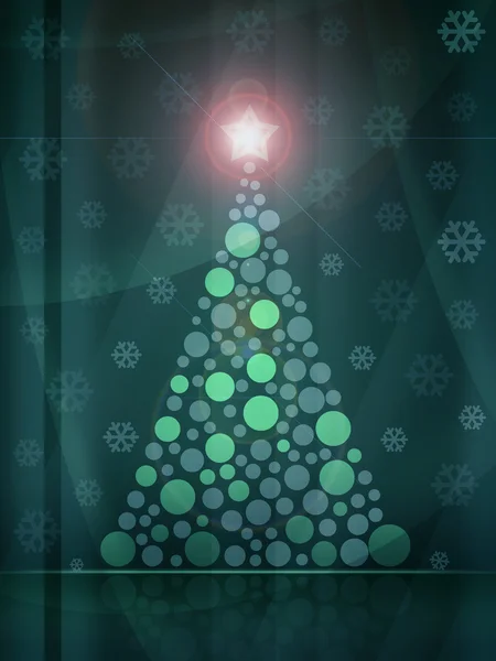圣诞树背景 — 图库照片