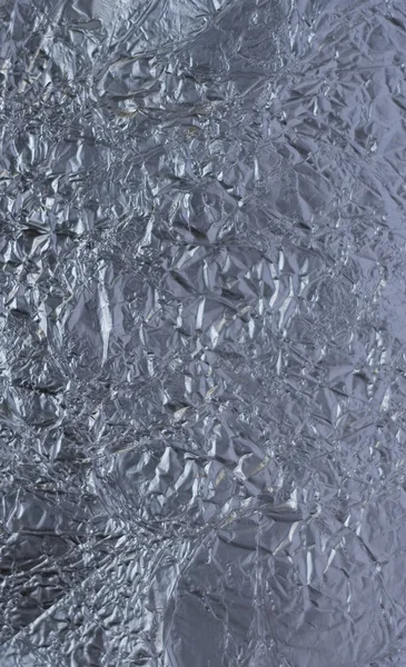 Texture of silver foil — Stock Photo, Image