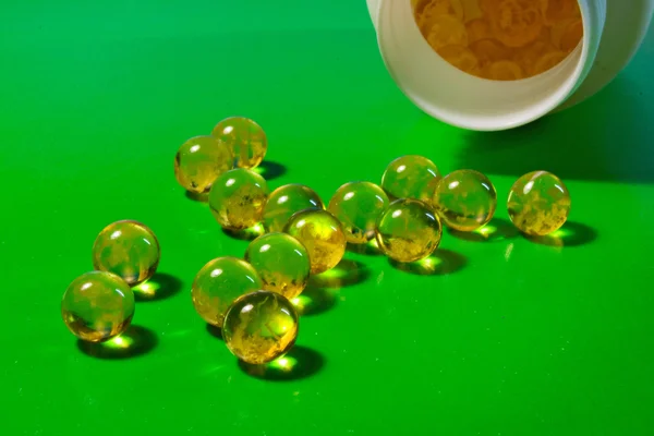 Capsules of vitamin E — Stock Photo, Image